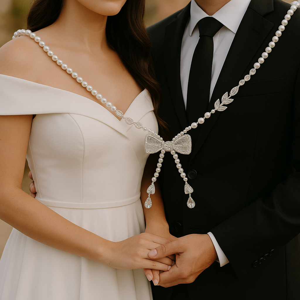 Corda per la lavorazione manuale per la cerimonia nuziale in cotone naturale Corda per ciglia da sposa Motivo celtico tradizionale fatto a mano un matrimonio felice  15