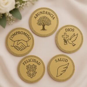 arras para boda grabadas a laser