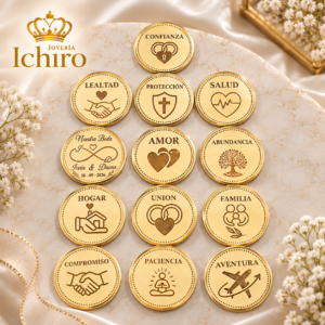 arras de matrimonio por 1 cara personalizadas