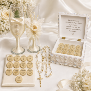 pack de arras y lazo de matrimonio
