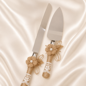 cuchillos para boda rusticos